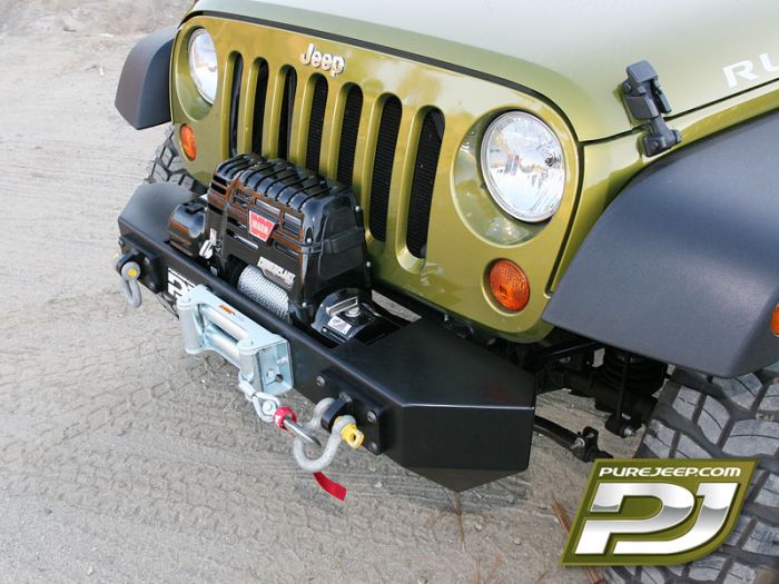 PJ1000: JEEP JK STUBBY CRAWLER FRONT WINCH BUMPER