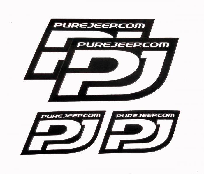 PJ-DIE: PUREJEEP STICKER SET